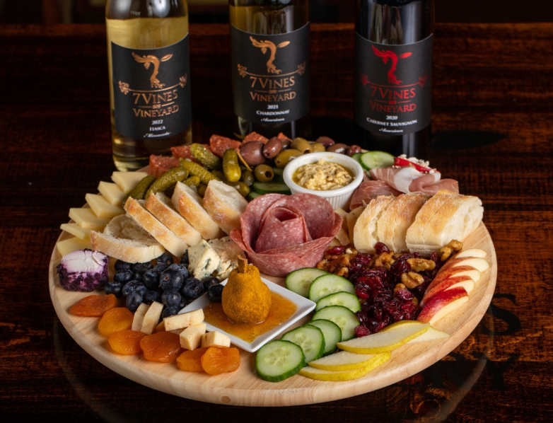 Delicious food pairings to go with your tastings.