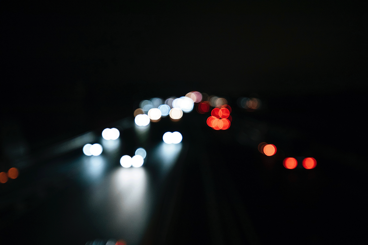 Cars driving at night with the headlights on, one example of conditions special safety concerns arise for.