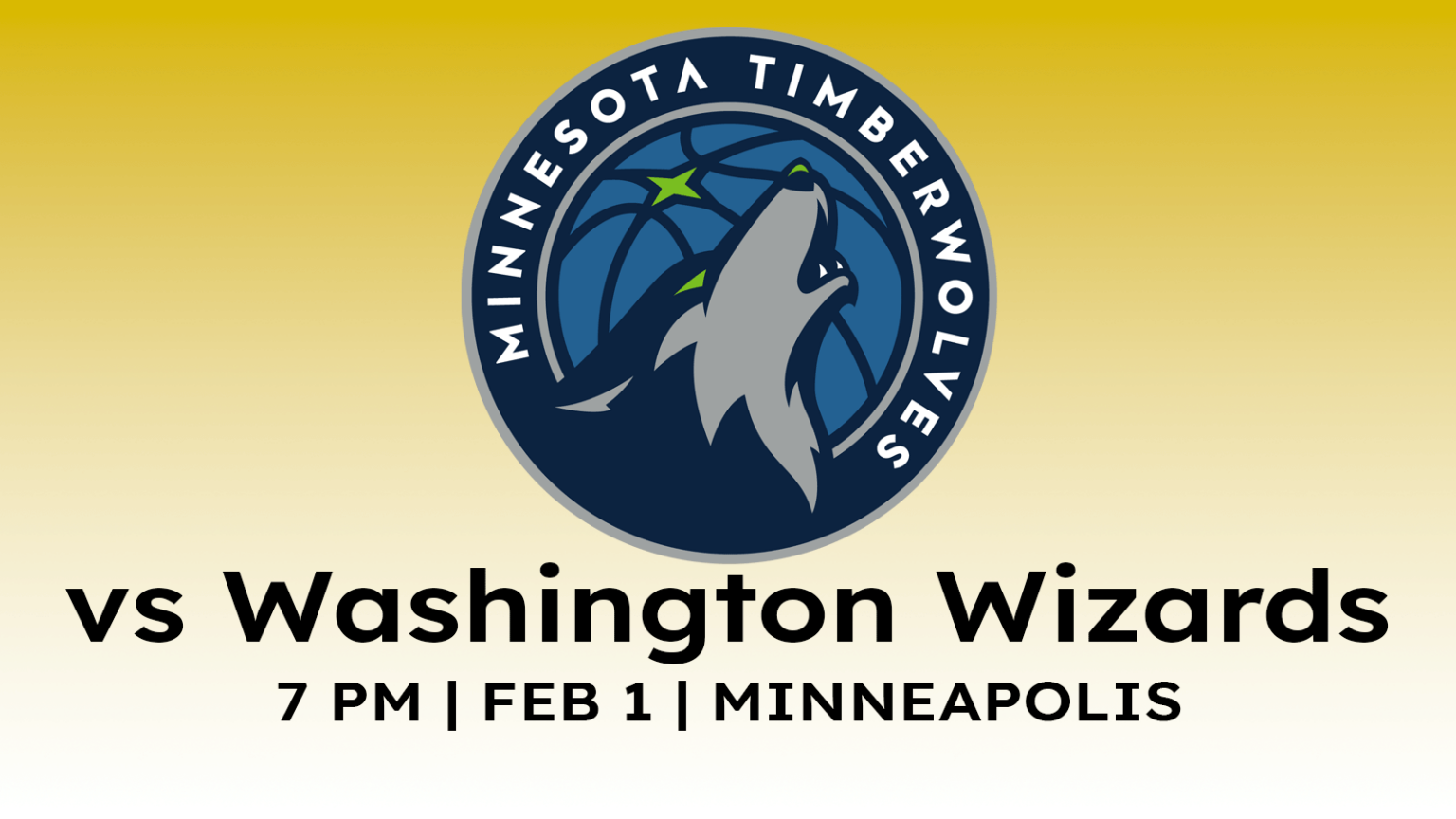 Washington Wizards vs Minnesota Timberwolves Executive Transportation