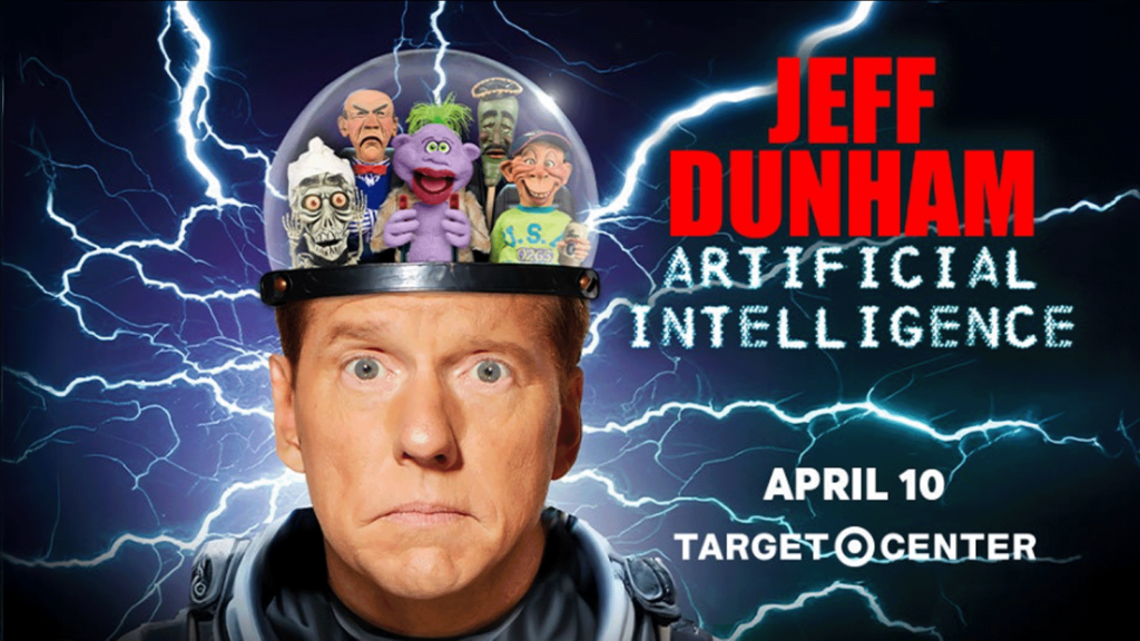 Jeff Dunham and his legendary cast of Dummies come to the Target Center in Minneapolis on April 10, 2025.