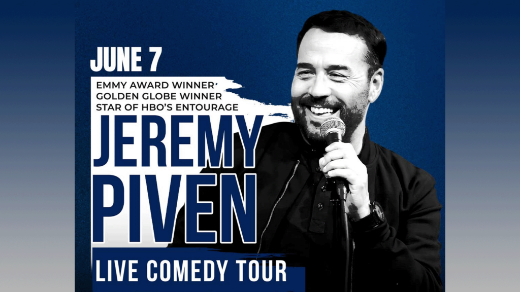 Jeremy Piven brings his quick wit and comedy to the state at the Fitzgerald Theater in Saint Paul on June 7, 2025.