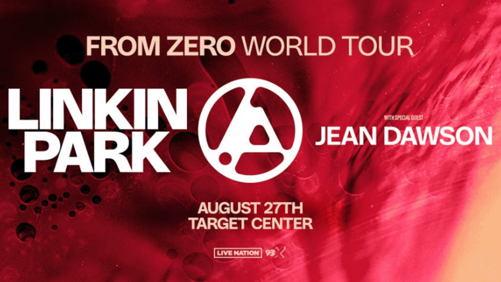 Linkin Park lights up the Target Center in Minneapolis on August 27, 2025.