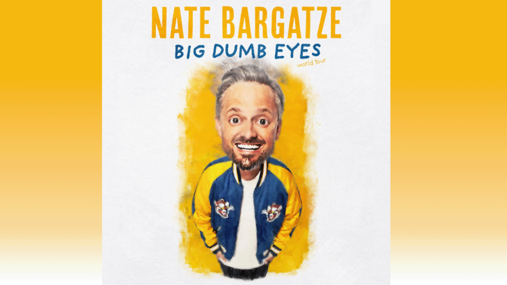 Nate Bargatze is brining the laughs to Xcel Energy Center on July 26, 2025.