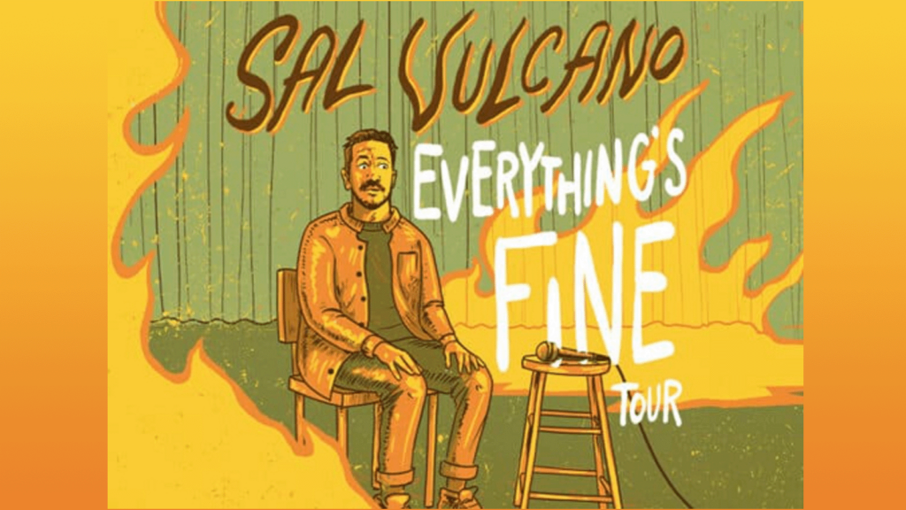 Sal Vulcano brings his Everything's Fine tour to the State Theatre in Minneapolis on January 24, 2025.