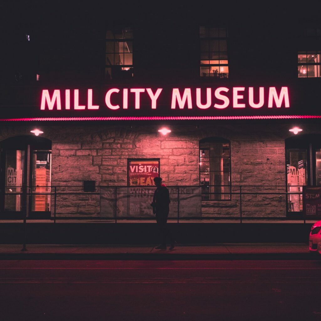 The Mill City Museum in Minneapolis