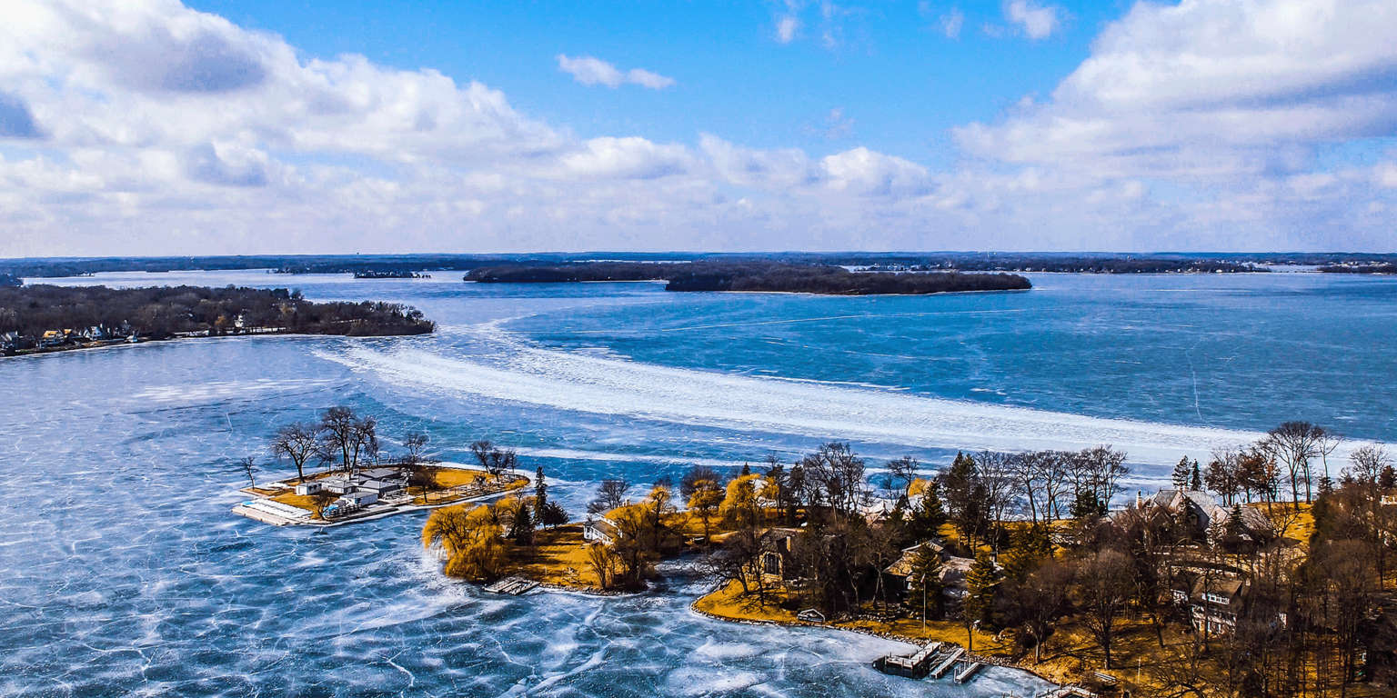 Frozen Lake Minnetonka