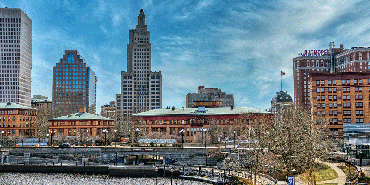 Downtown Providence Rhode Island.